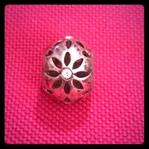 Brighton silver flower charm